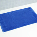 Luxury 100% Turkish Cotton Bath Mat – Soft, Absorbent, Royal Blue