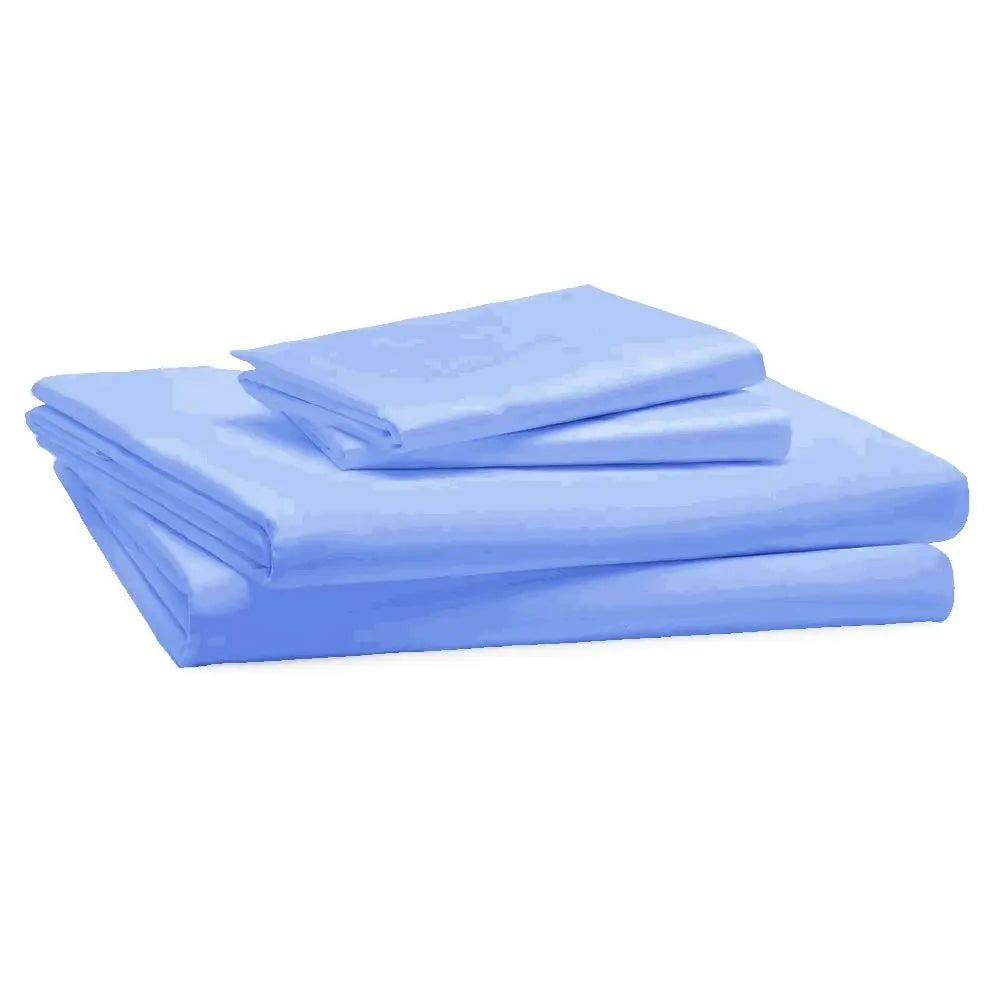 Polycotton Non-Iron Percale Flat Sheet – 180 Thread Count