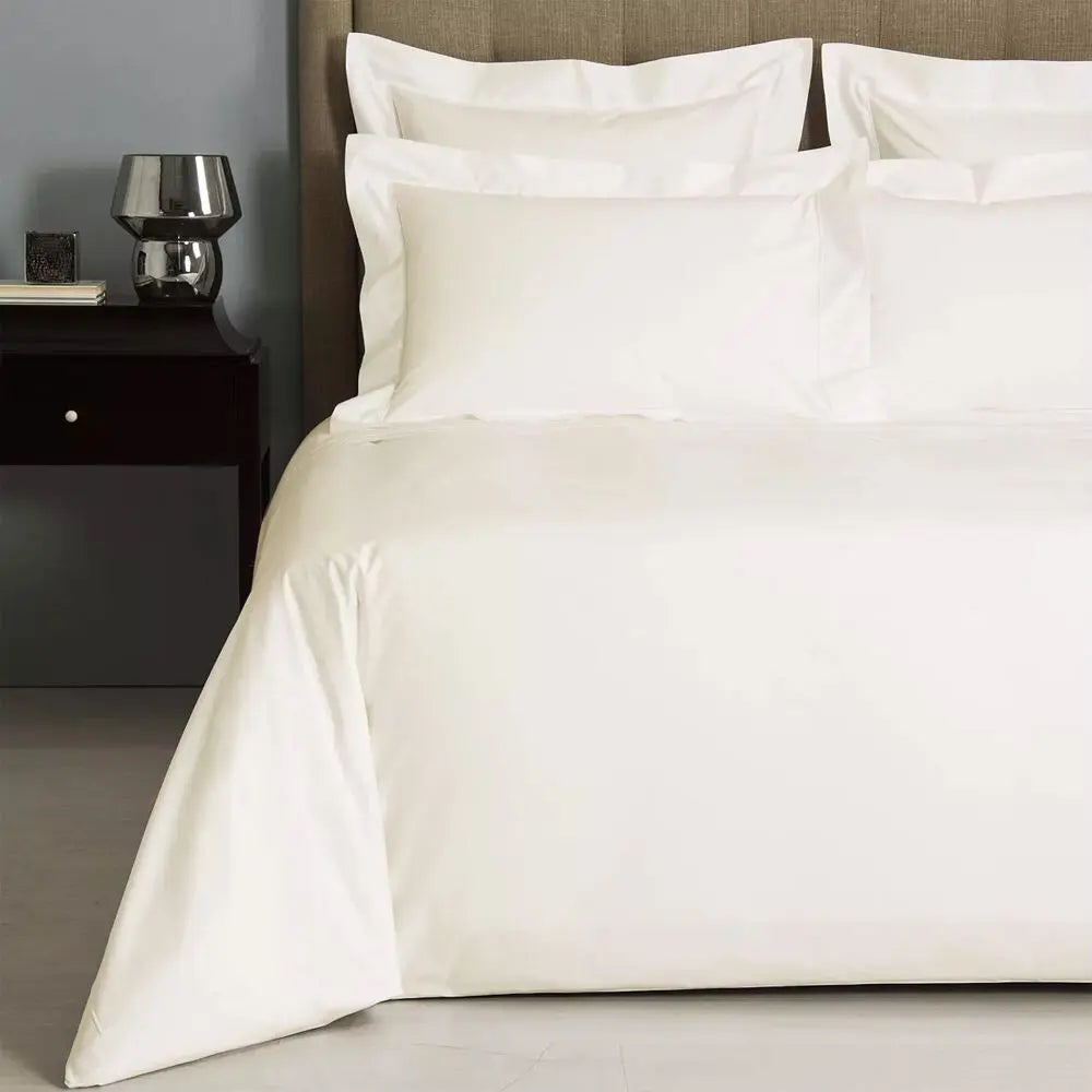 100% Egyptian Cotton 400 Thread Count Duvet Cover – Luxury Soft Bedding, Hotel Quality