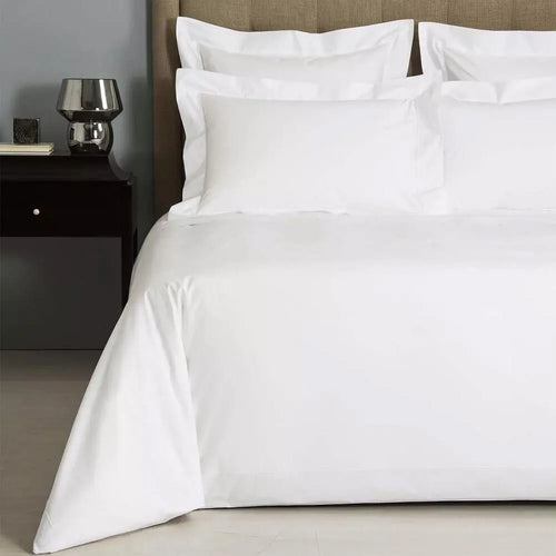 100% Egyptian Cotton 400 Thread Count Duvet Cover – Luxury Soft Bedding, Hotel Quality