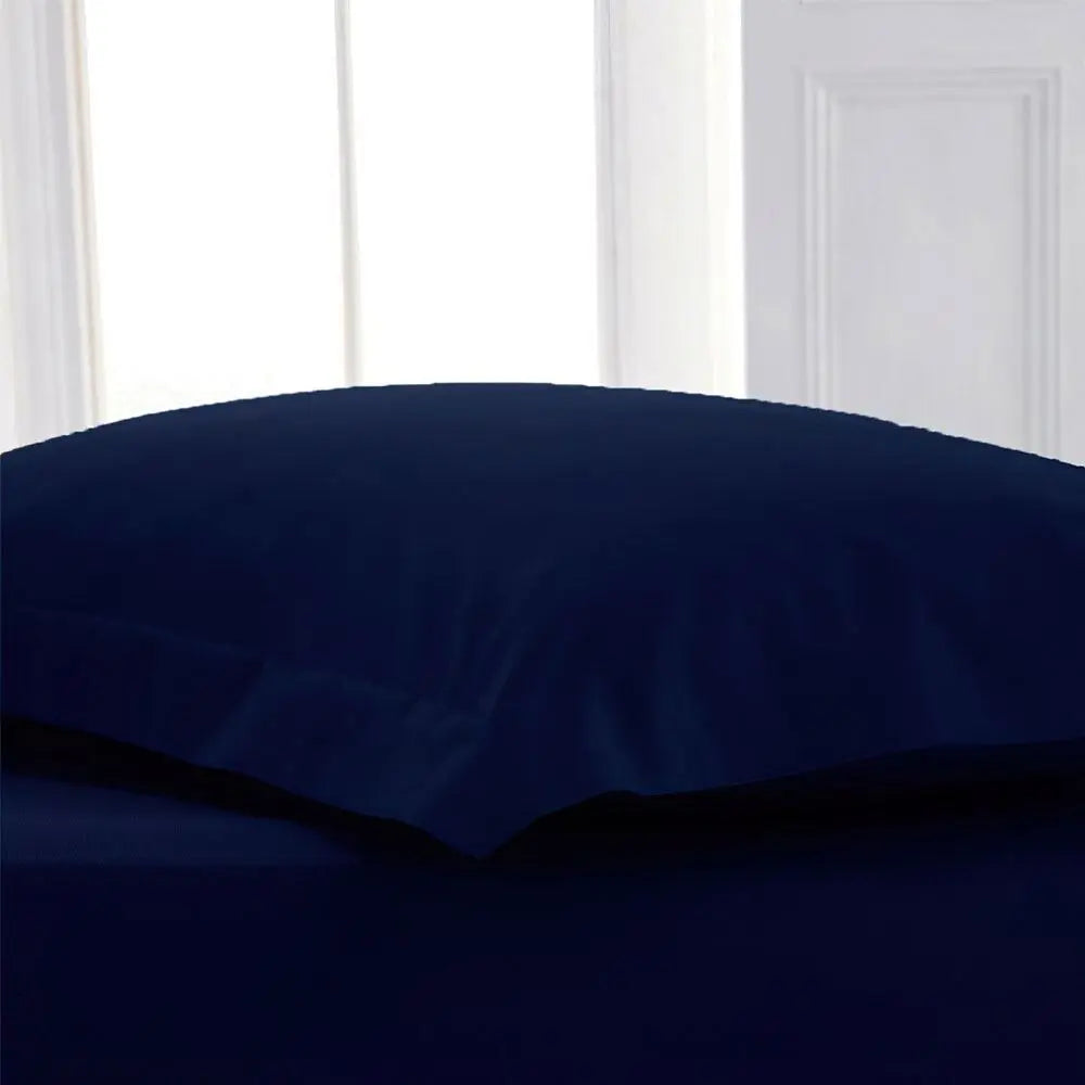 Easy Care Polycotton Fitted Sheet – Madison Blue, King