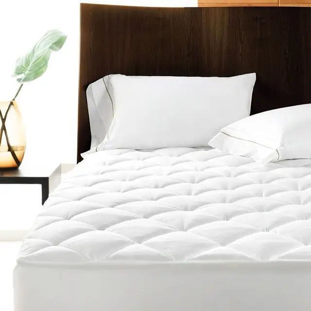Luxury Polycotton Quilted Extra Deep Mattress Protector – Super King, Soft, Durable & Waterproof