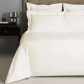 100% Egyptian Cotton Oxford Pillowcases – 400 Thread Count, White, Pair